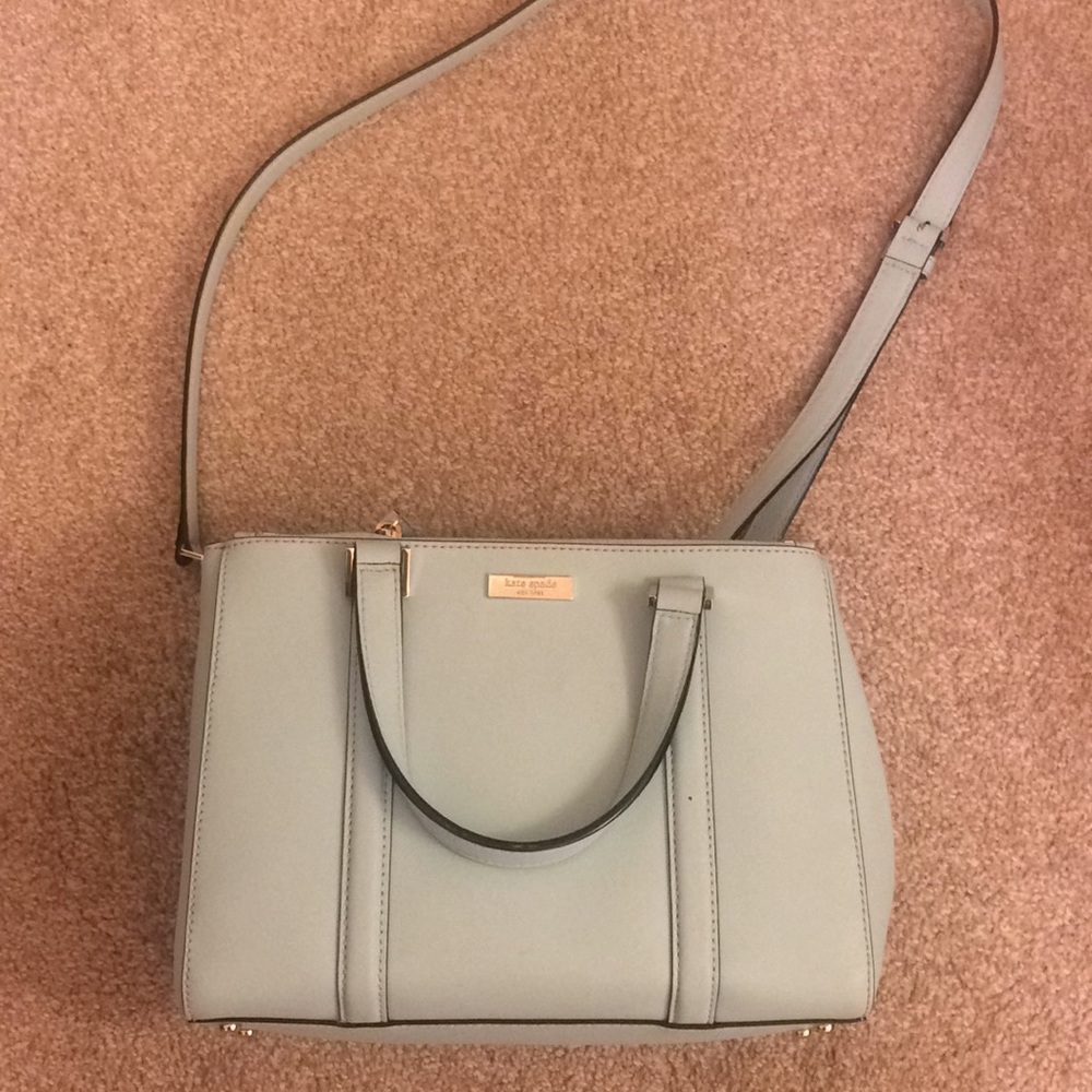 Blue Kate spade bag